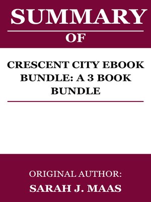 cover image of Summary of Crescent City ebook Bundle